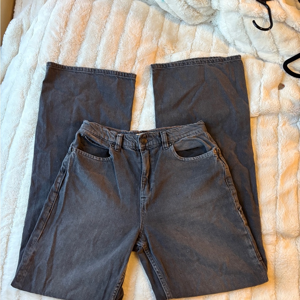 We The Free High-Waisted Baggy Charcoal Jeans